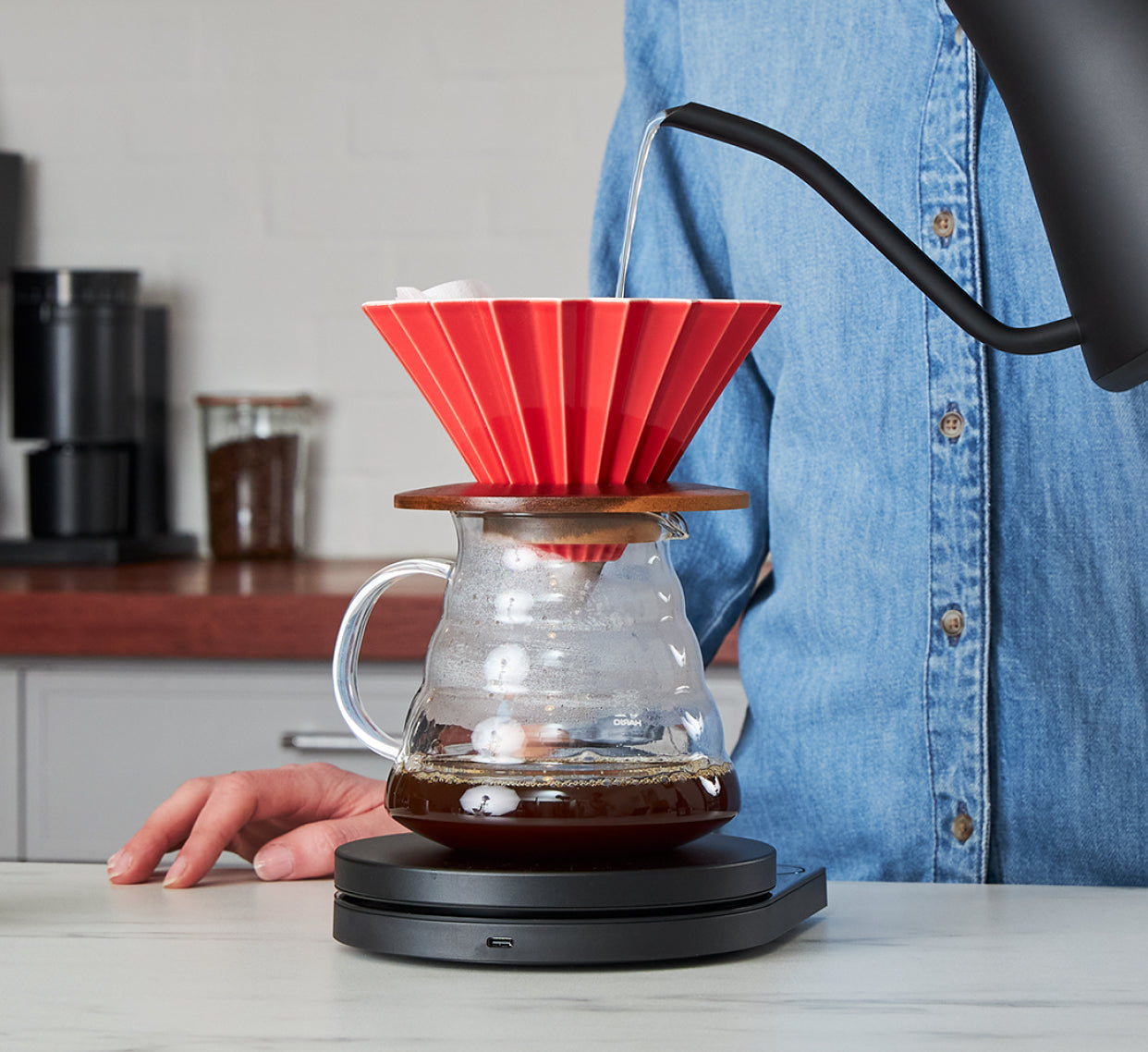 Pourover (Origami) - Standard brewing