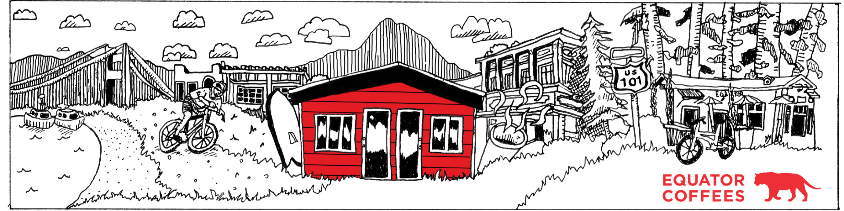 Equator Coffees at Proof Lab Illustration
