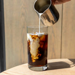 Hario Mizudashi Cold Brewer | Cold Brew Carafe | Brew Cafe Quality Cold Brew from Home | Pouring Cream into Cold Brew | Equator Coffees