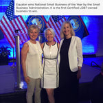 In 2016, Equator wins National Small Business of the Year by the Small Business Administration. It is the first Certified LGBT-owned business to win | Equator Coffees