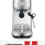 Breville Bambino Espresso Machine | Includes 2 bags of Equator coffee | Front of Machine | Equator Coffees