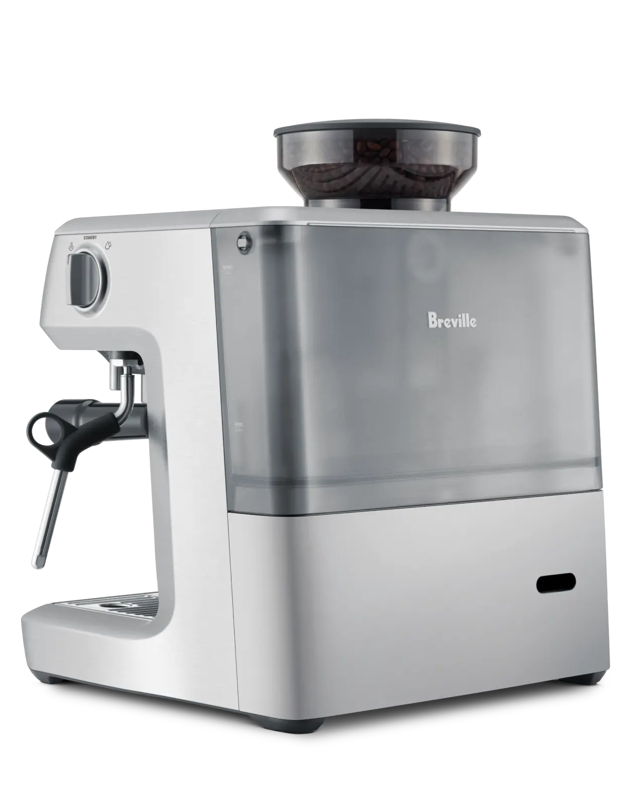 Breville Barista Express Espresso Machine | Back of Machine with Water Tank | Equator Coffees