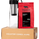 Cold Brew Blend Coffee | Cold Brew Coffee | Cold Brew Recipe | Equator Cold Brew | 12oz Bag of Coarse Ground Coffee | Equator Coffees