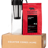 Cold Brew Blend Coffee | Cold Brew Coffee | Cold Brew Recipe | Equator Cold Brew | 12oz Bag of Coarse Ground Coffee | Equator Coffees