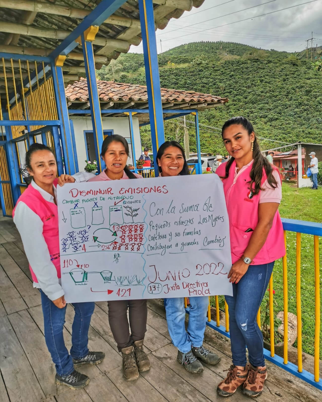 Colombia Las Rosas | Colombian Coffee | Achievements in sustainability with Las Rosas Women's Group | Equator Coffees