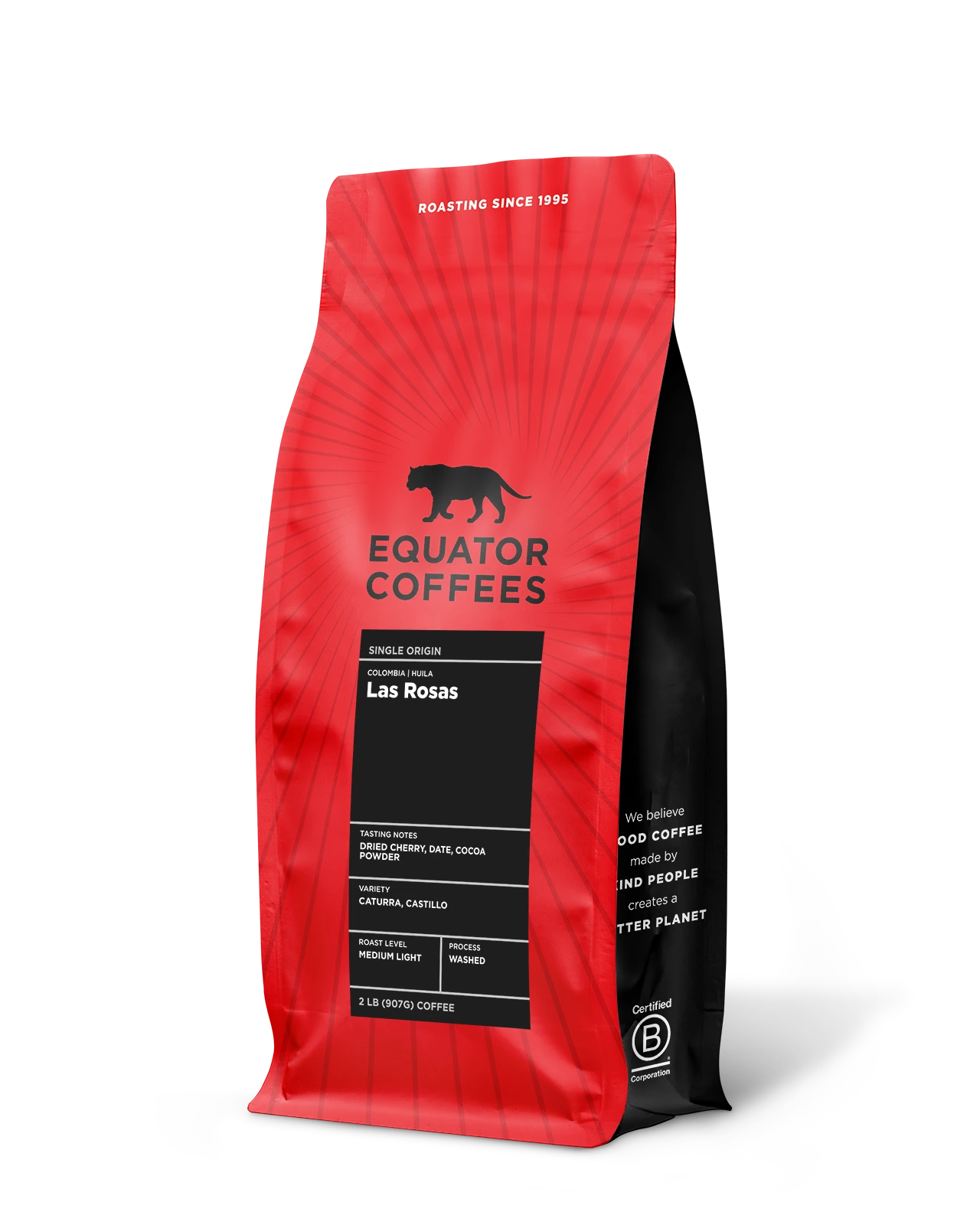 Colombia Las Rosas | Colombian Coffee | 2lb bag of whole bean coffee | Equator Coffees