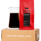 Curated Coffee Blend Subscription | Roaster Blend | Coffee Roastery Blend Subscription | Whole Bean Coffee Subscription | Dark Roast Coffee Subscription | Medium Roast Coffee Subscription | 2lb Bag of Whole Bean Coffee | Equator Coffees