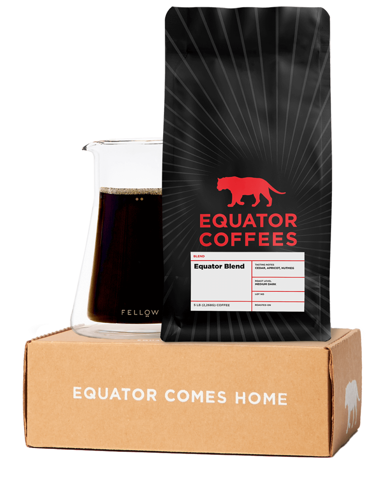 Curated Coffee Blend Subscription | 5lb bag of whole bean coffee | Equator Coffees