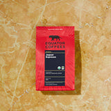 Curated Espresso Subscription | Espresso Bean Subscription | Whole Bean Espresso Subscription | Best Espresso Subscription online | Espresso Coffee on Yellow Background | Equator Coffees