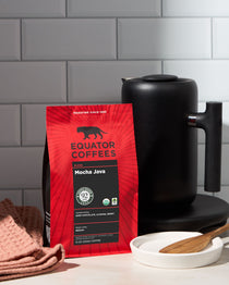 Curated Fair Trade and Organic Coffee Subscription | 12oz bag of whole bean organic coffee | Equator Coffees