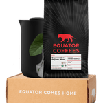 Curated Fair Trade and Organic Coffee Subscription | 5lb bag of whole bean organic coffee | Equator Coffees