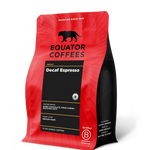 Decaf Espresso | 12oz Bag of Whole Bean Decaf Espresso | Equator Coffees