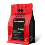 Decaf Shakeout Organic Blend | Certified Organic Decaf Coffee | 12oz Bag of Decaf Coffee | Equator Coffees