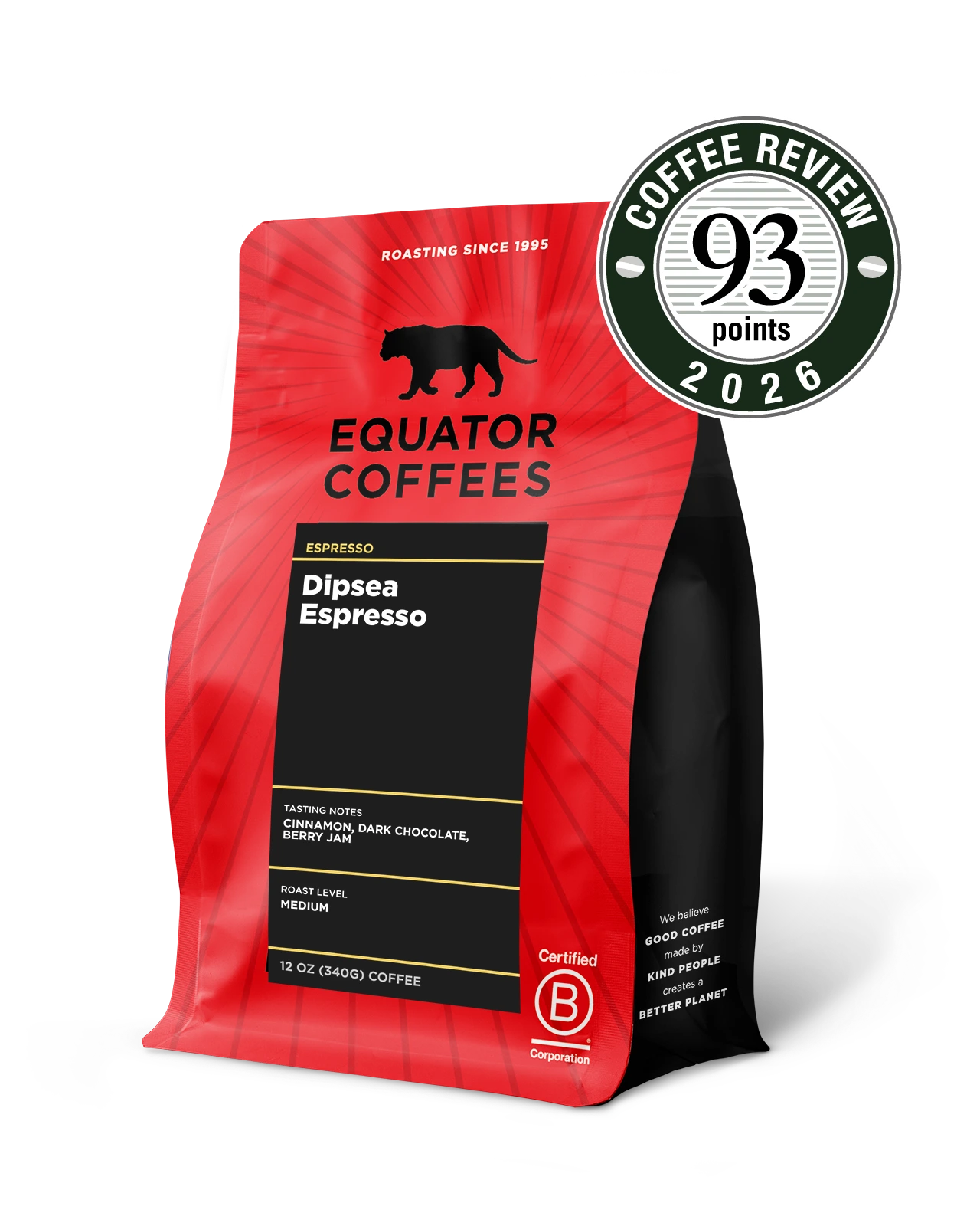 Dipsea Espresso | Marin Espresso | Mill Valley Espresso | Dipsea Trail | Whole Espresso Beans 12oz | Equator Coffees