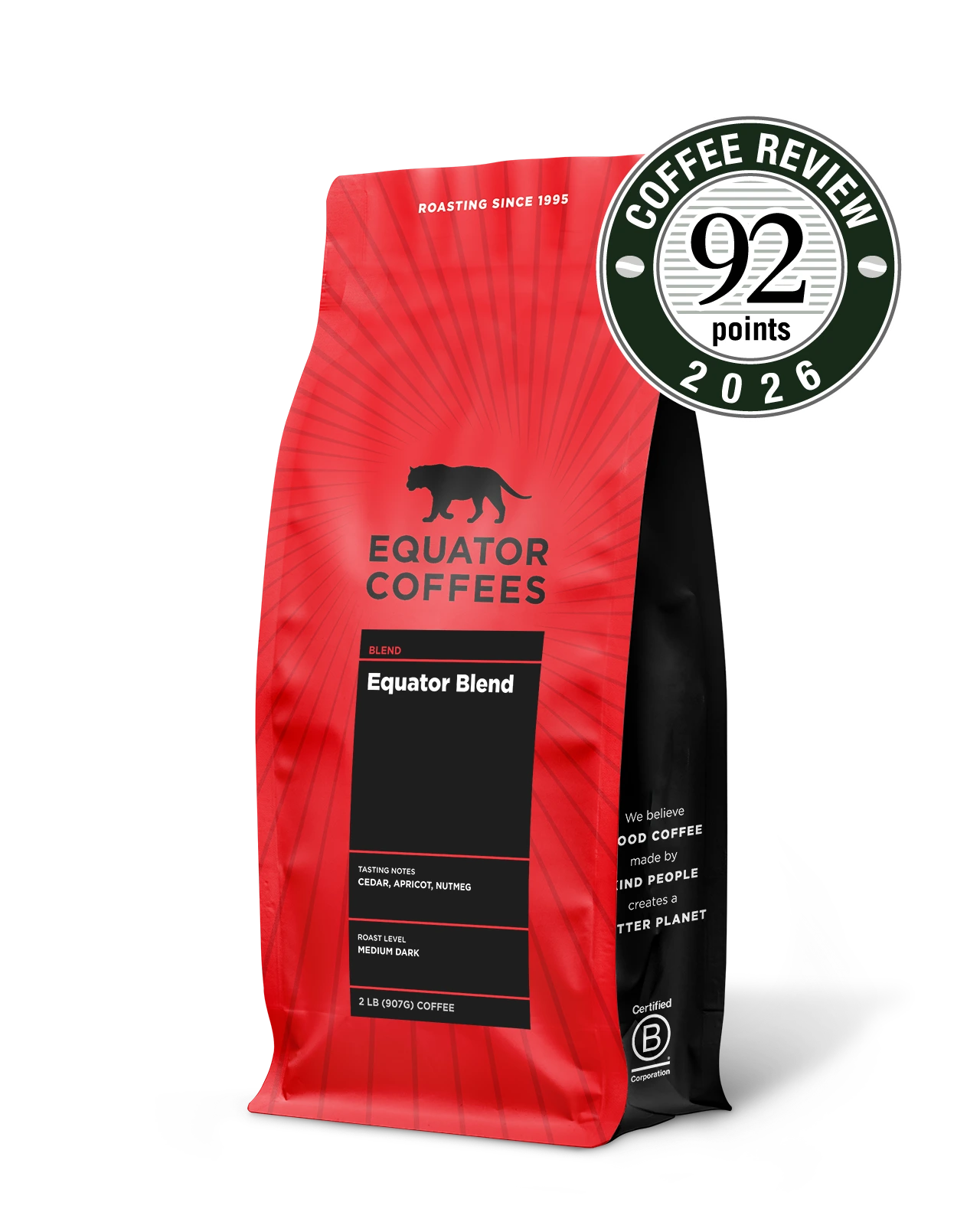 Equator Blend | Our Namesake Blend | 2lb Bag of Whole Bean Coffee | Equator Coffees