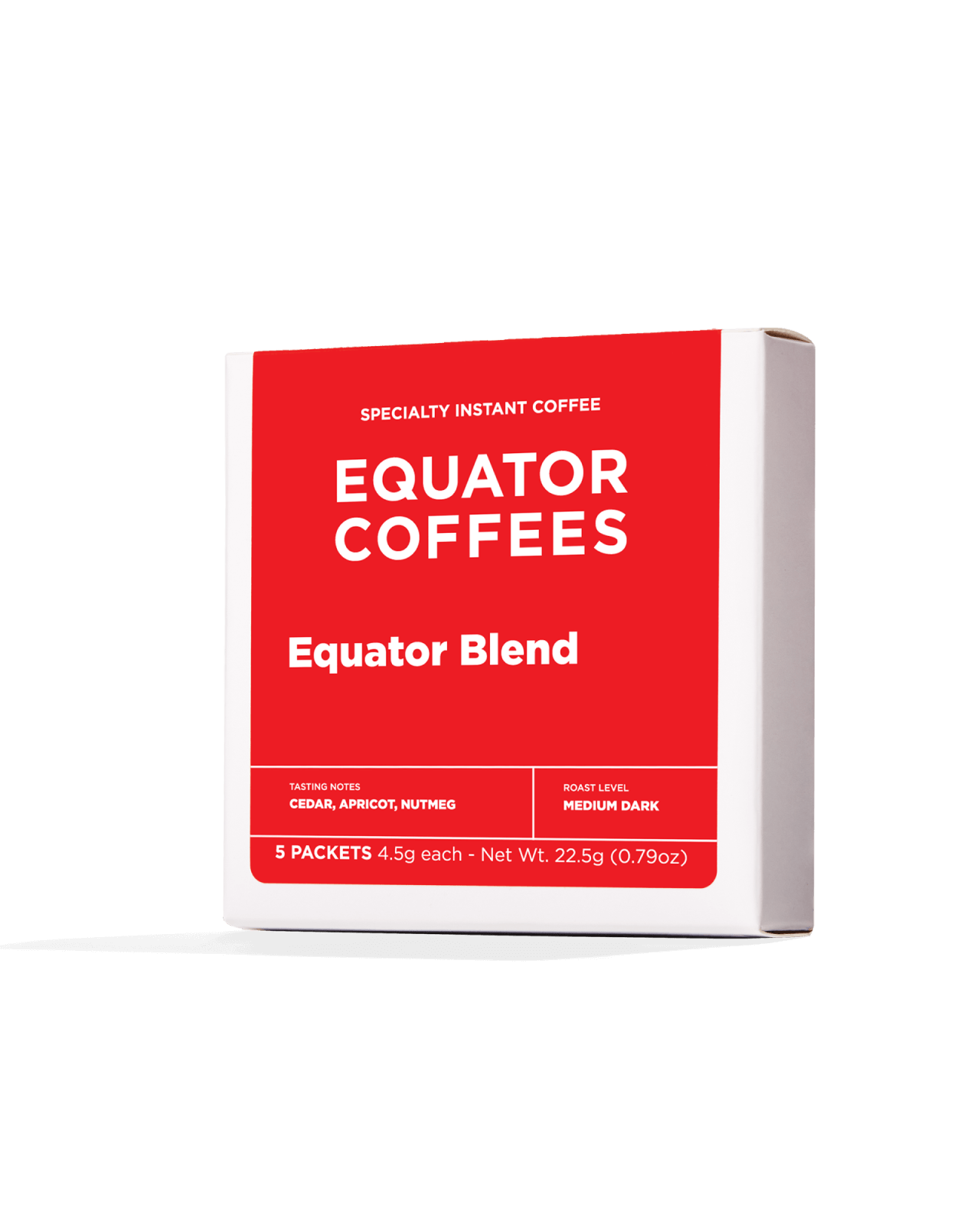 Equator Blend Instant Coffee Packets | Specialty Instant Coffee Packets | Contains 5 Instant Coffee Packs | Equator Coffees