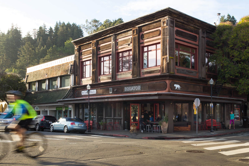 Front entrance to the Equator Coffees Downtown Mill Valley Cafe | Equator Coffees