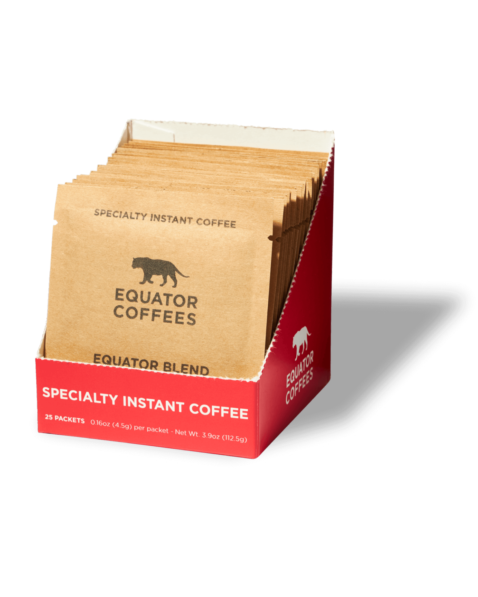 Equator Blend Instant Coffee Packets | Specialty Instant Coffee Packets | Contains 25 Instant Coffee Packs | Equator Coffees