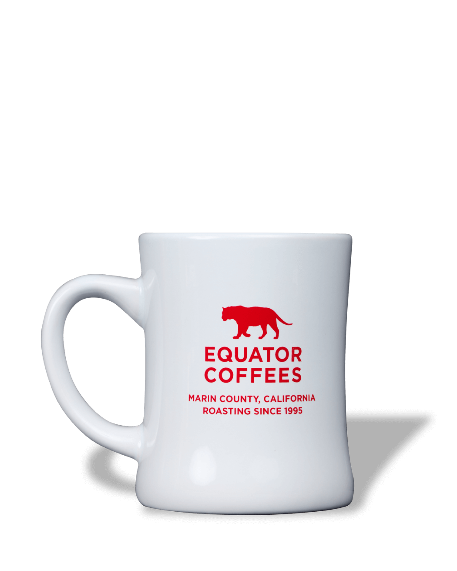 Equator Diner Mug | California Diner Mug | Equator Coffees Diner Mug 14oz | Marin County, California Roasting Since 1995