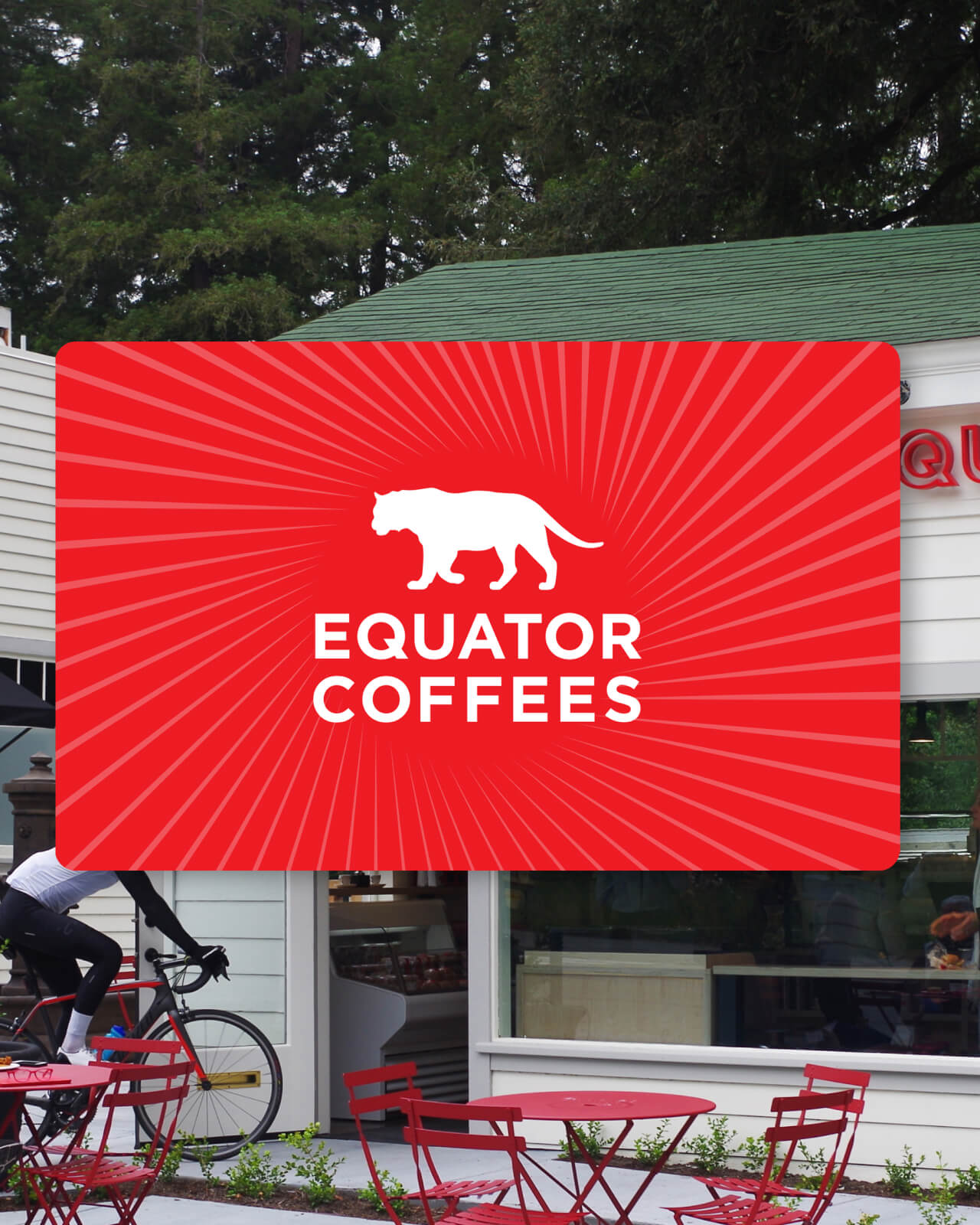 Equator Cafe Gift Card for the Larskpur cafe | Equator Coffees