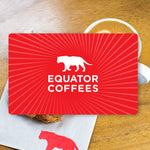 Equator Cafe Gift Card for a latte and a pastry in Marin | Equator Coffees