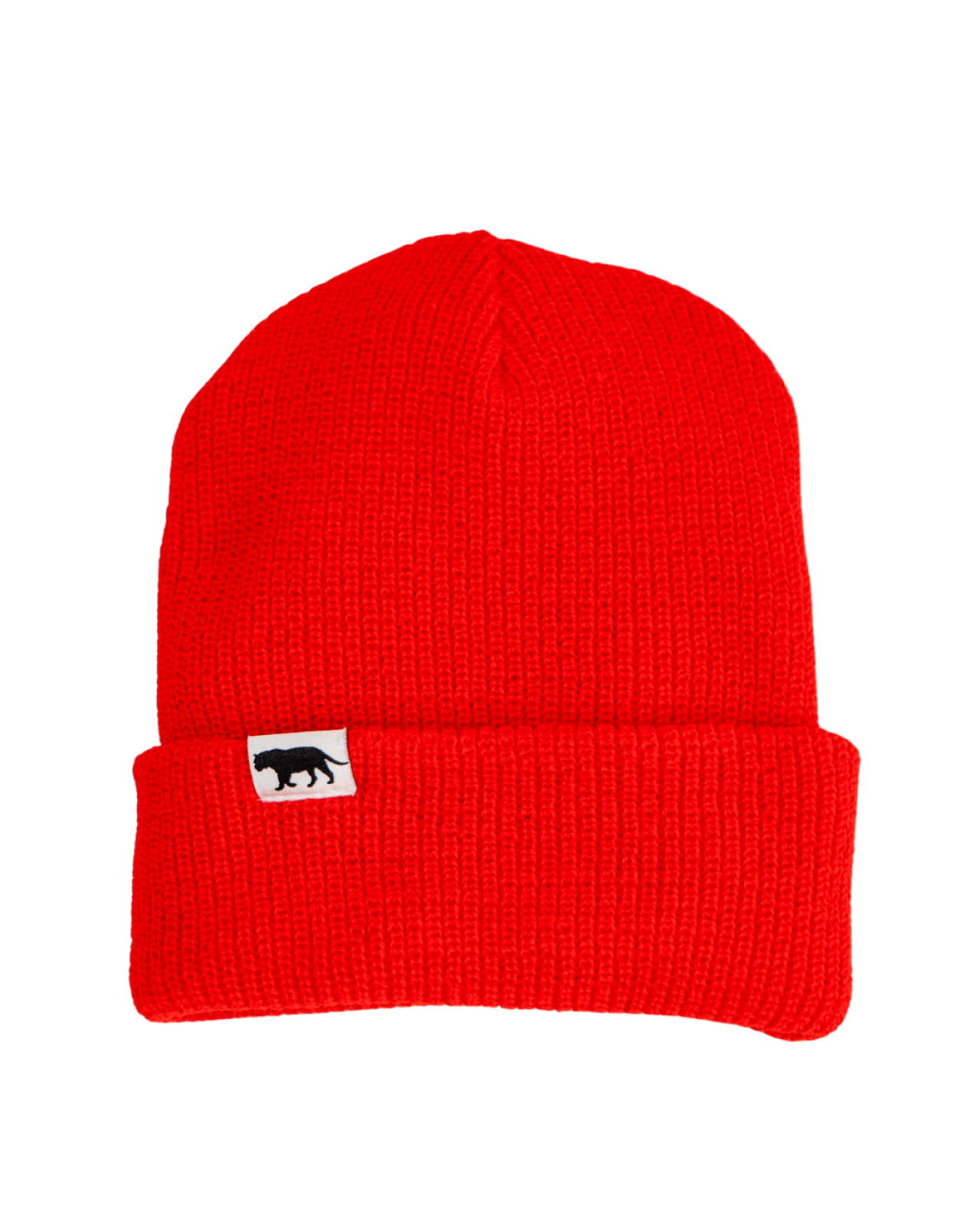 Red Waffle Beanie made from recycled cotton yarn by our friends at Known Supply | Equator Coffees