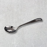 Equator Tiger Cupping Spoon on a grey background | Equator Coffees