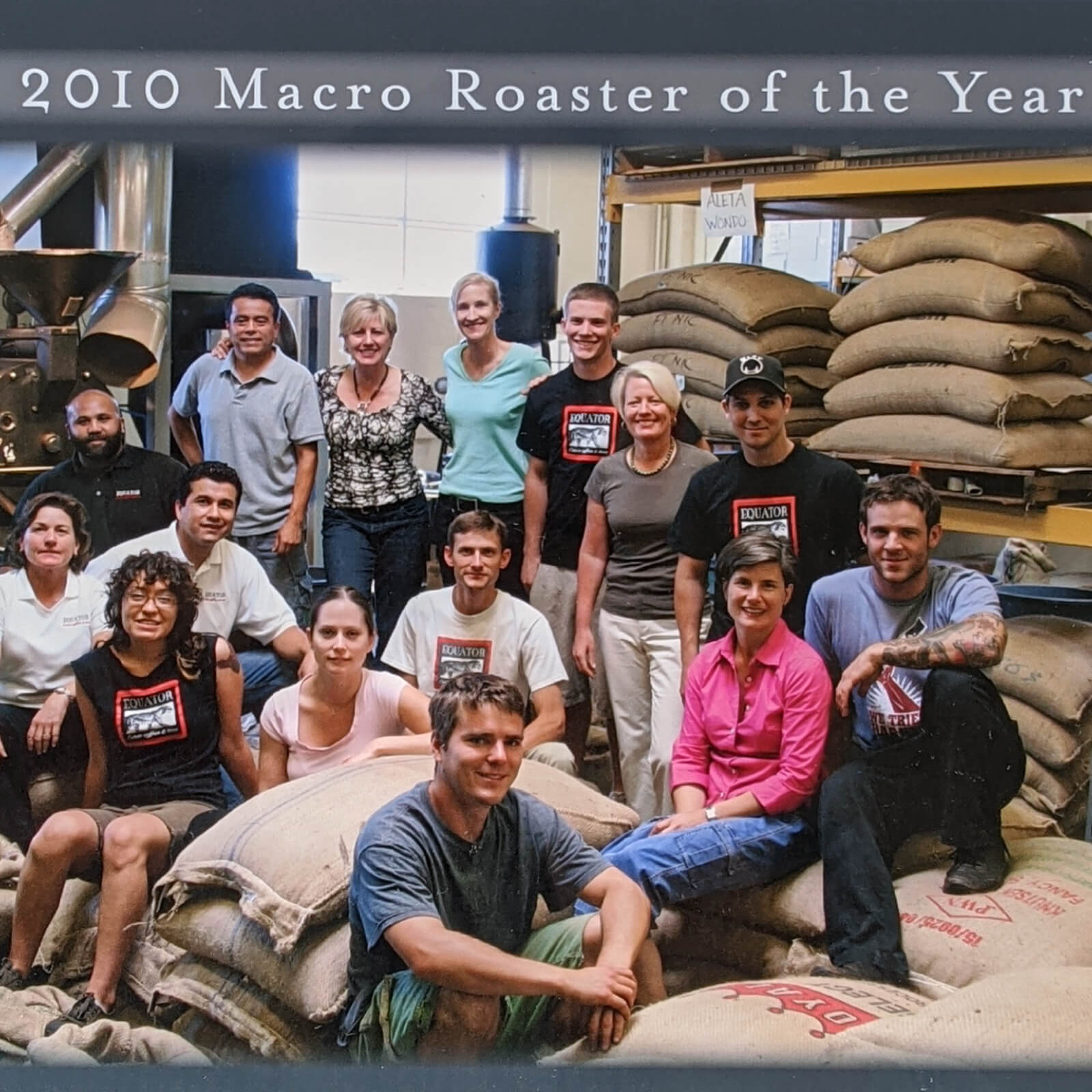 Our 2010 Timeline update: Roaster of the Year | Our Story | Equator Coffees