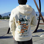 A stroll around the San Francisco marina with the Equator in Motion Zip Hoodie | Equator Coffees