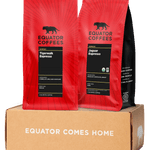 Espresso Blend Set | Espresso Bundle | Espresso Beans Bundle | Two 2lb Bags of Whole Bean Espresso | Equator Coffees