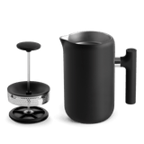 Fellow Clara French Press | Includes French Press, Lid and Plunger | Equator Coffees