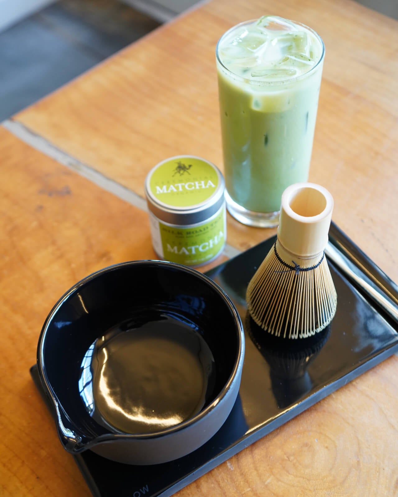 Fellow Matcha Set | Matcha set with iced matcha drink | Equator Coffees