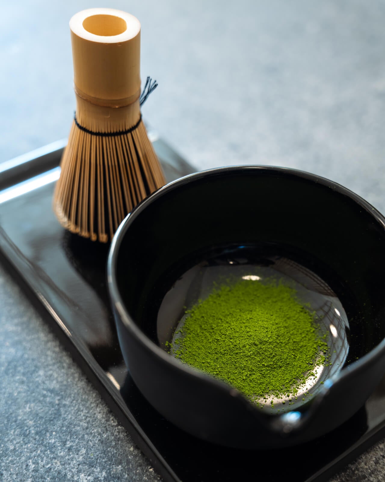 Fellow Matcha Set | Matcha set with matcha bowl, matcha whisk, whisk stand, and tea tray | Equator Coffees