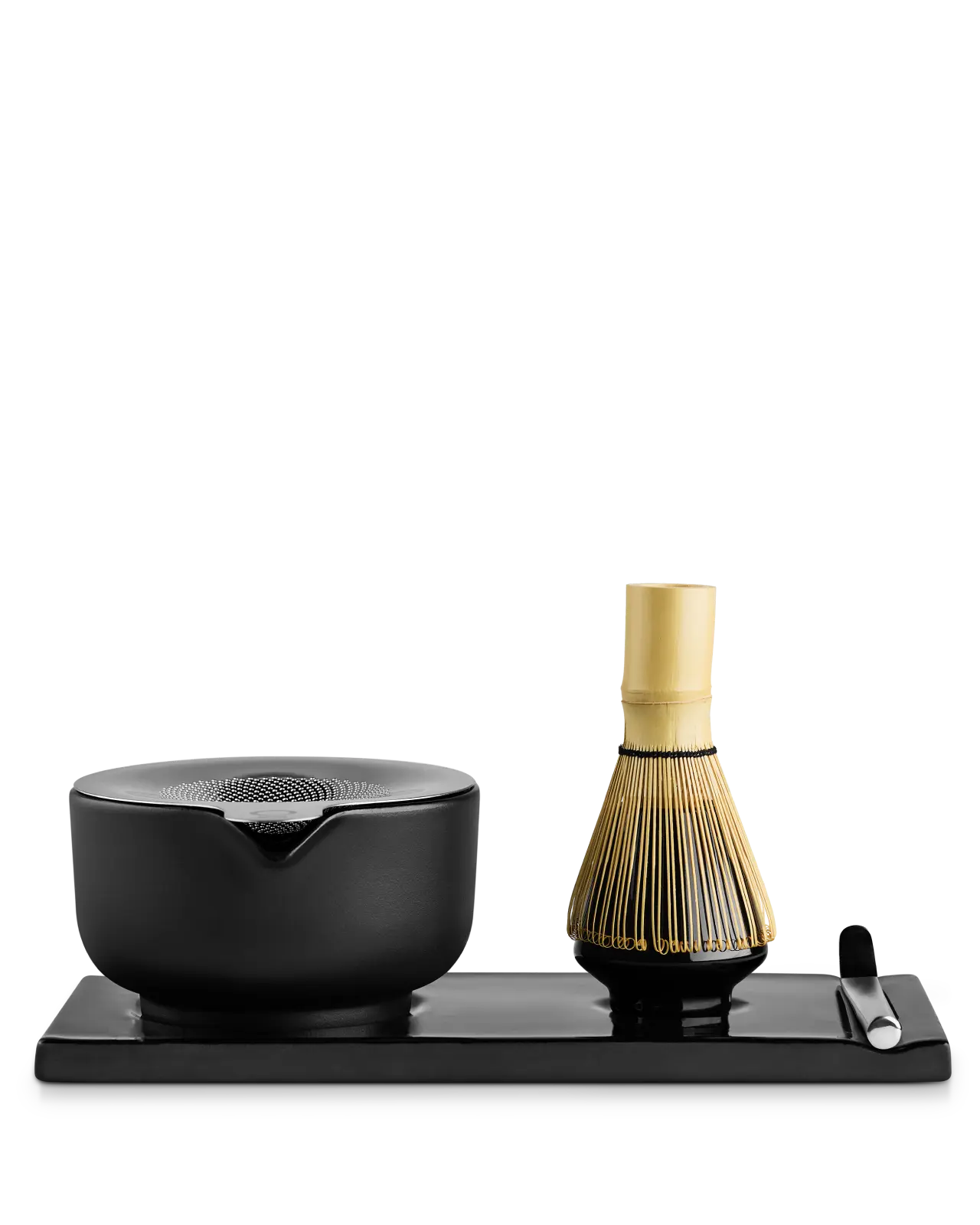 Fellow Matcha Set | Matcha set with matcha bowl, whisk, whisk stand, tea tray, spoon, and sifter | Equator Coffees