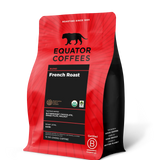 French Roast Blend | Dark Roast Coffee | 12oz Bag of Whole Bean Coffee | Equator Coffees