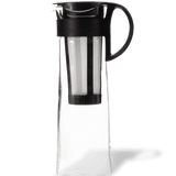 Hario Mizudashi Cold Brewer | Cold Brew Carafe | Brew Cafe Quality Cold Brew from Home | Black 1000ml | Equator Coffees