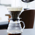Hario V60 02 Glass Dripper Black | Brewing Coffee with Kettle | Equator Coffees