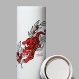 Harvest Tiger Coffee Tumbler with grey background | 16oz | Equator Coffees