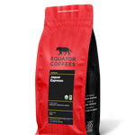 Jaguar Espresso | Award-Winning Espresso | Certified Organic Espresso | 2lb Bag of Whole Espresso Beans | Equator Coffees
