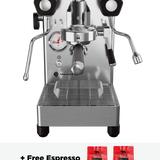 Stainless Steel Lelit Mara X3 Espresso Machine with free Espresso Blend set | Equator Coffees