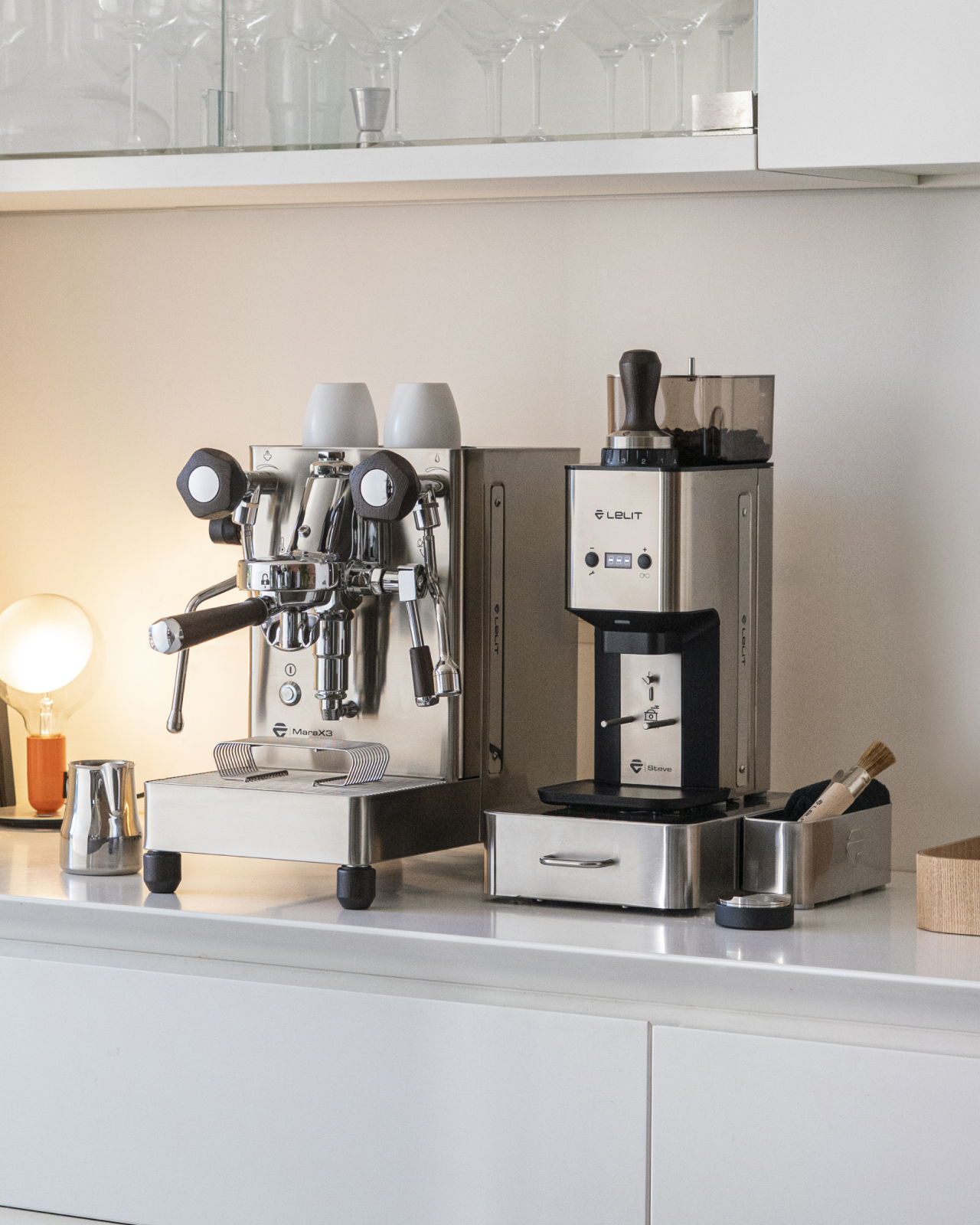 Stainless Steel Lelit Mara X3 Espresso Machine