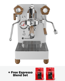 White Lelit Mara X3 Espresso Machine with free espresso blend set | Equator Coffees