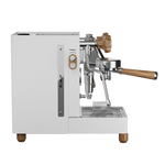 Side view of white Lelit Mara X3 Espresso Machine