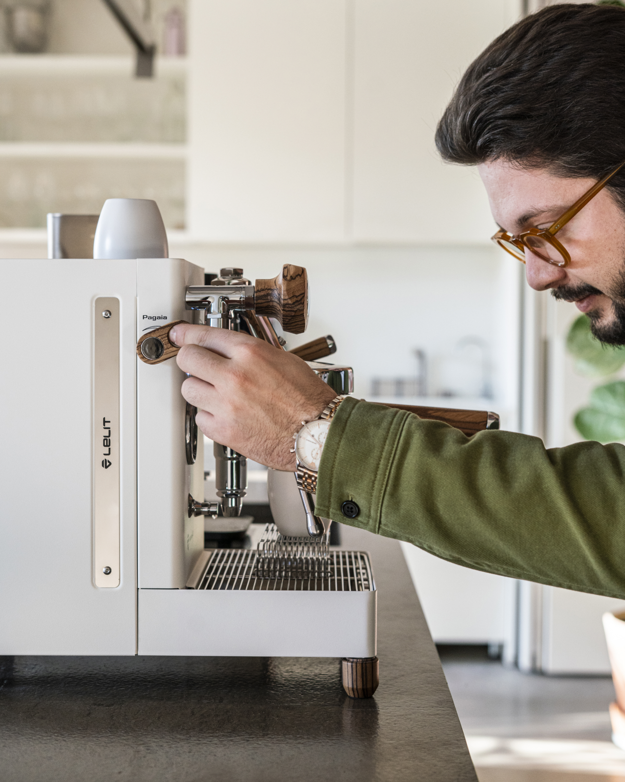 White Lelit Mara X3 Espresso Machine