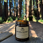 The Mill Valley Mornings candle makes an appearance at a shady campsite under the redwood trees in Marin | Equator Coffees