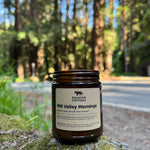 The Mill Valley Mornings candle makes a roadside appearance on the way to Mount Tamalpais for a day of hiking and sweeping coastal views | Equator Coffees