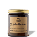 Mill Valley Mornings Candle | redwood, spice, sea sale, citrus blossom | peaceful neighborhood walks, towering redwods, invigorating sea air, and the warmth of your cherished morning ritual. | Equator Coffees