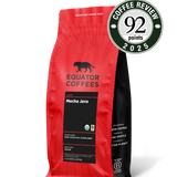 Mocha Java Blend Fair Trade Organic | Certified Organic Coffee | 2lb Whole Bean Coffee | Equator Coffees
