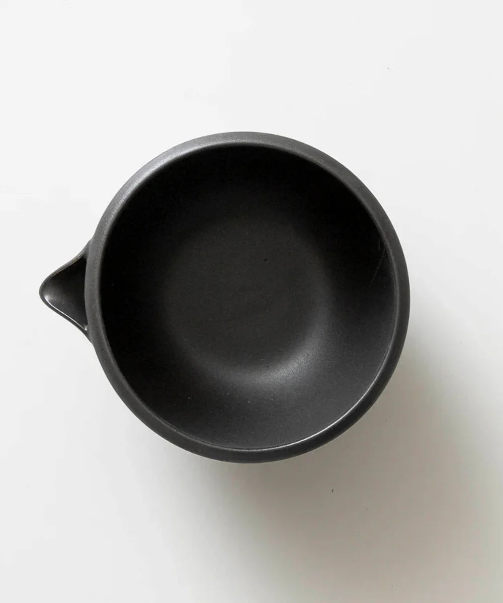 Origami Katakuchi Matcha Bowl | Bottom of Bowl | Equator Coffees