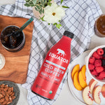 Perfectly Sweet Organic Cold Brew Coffee | Ready to be enjoyed at the picnic alongside fig jam, nuts, and fresh fruit | Equator Coffees